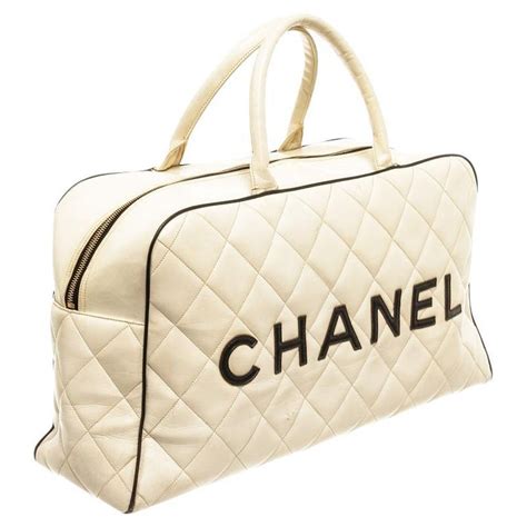 chanel sports bag|Chanel bowling bag for sale.